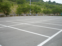 駐車場はすべて平面